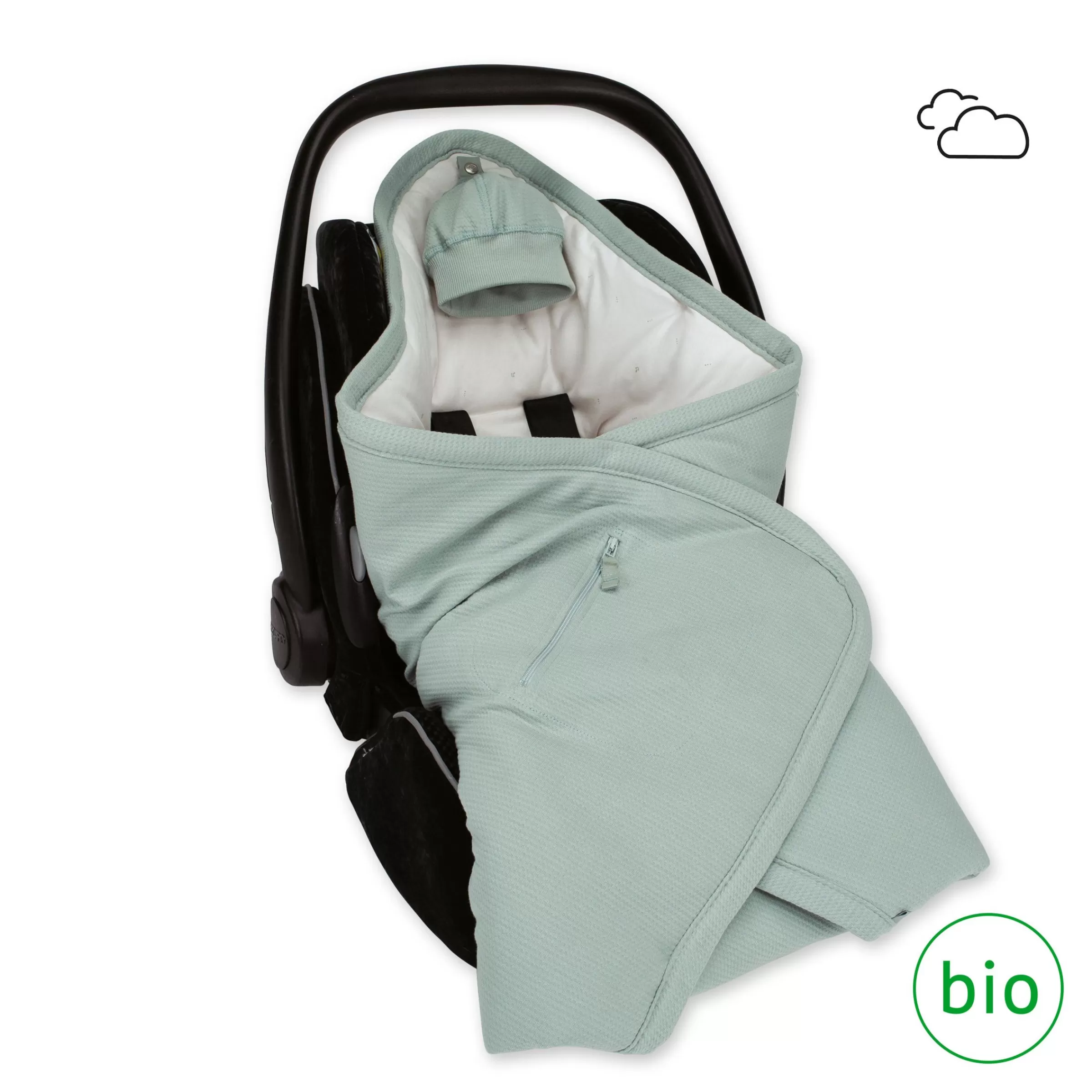 BEMINI Biside Pady Waffle + Jersey Bio 0-12M Wafle Lunar Flash Sale