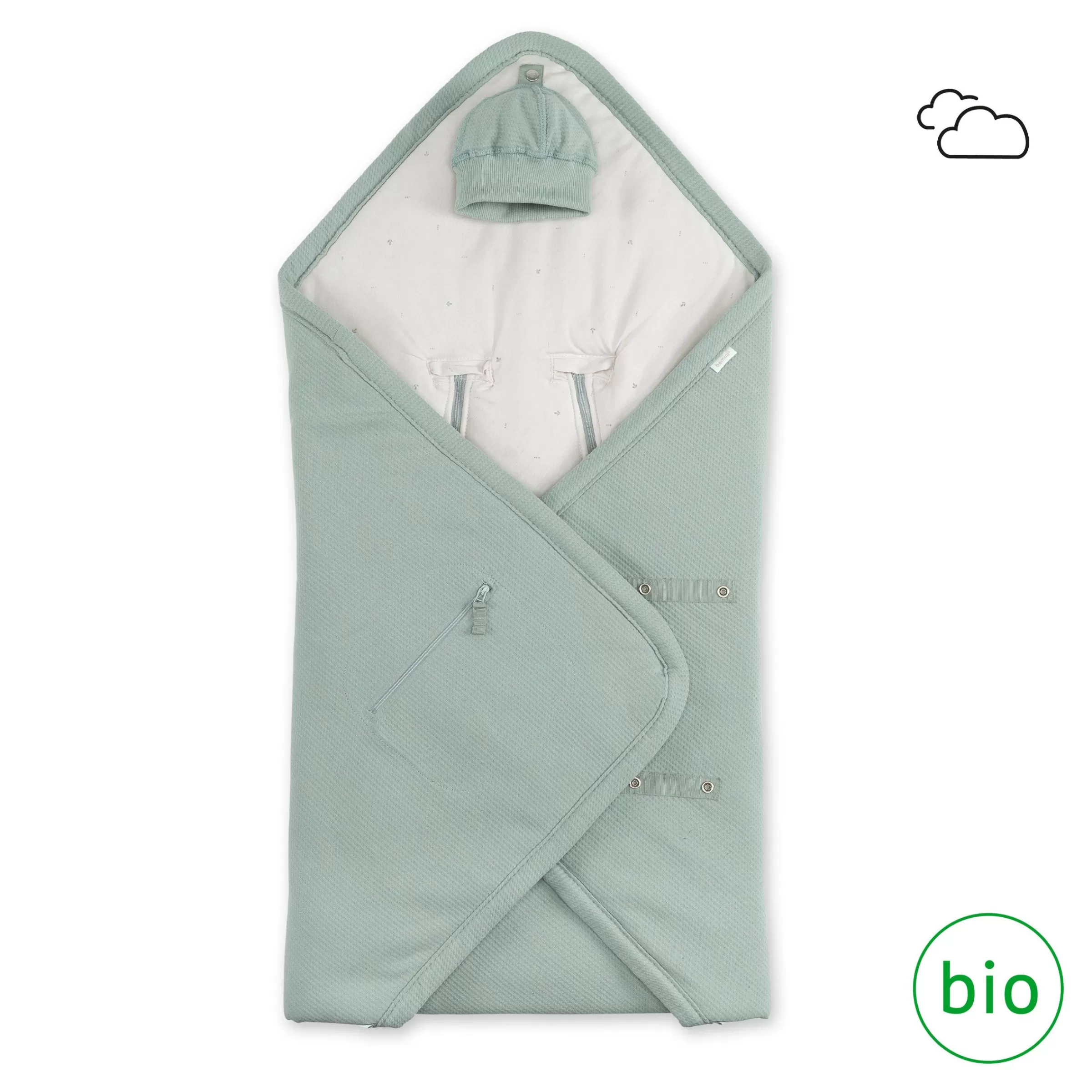 BEMINI Biside Pady Waffle + Jersey Bio 0-12M Wafle Lunar Flash Sale