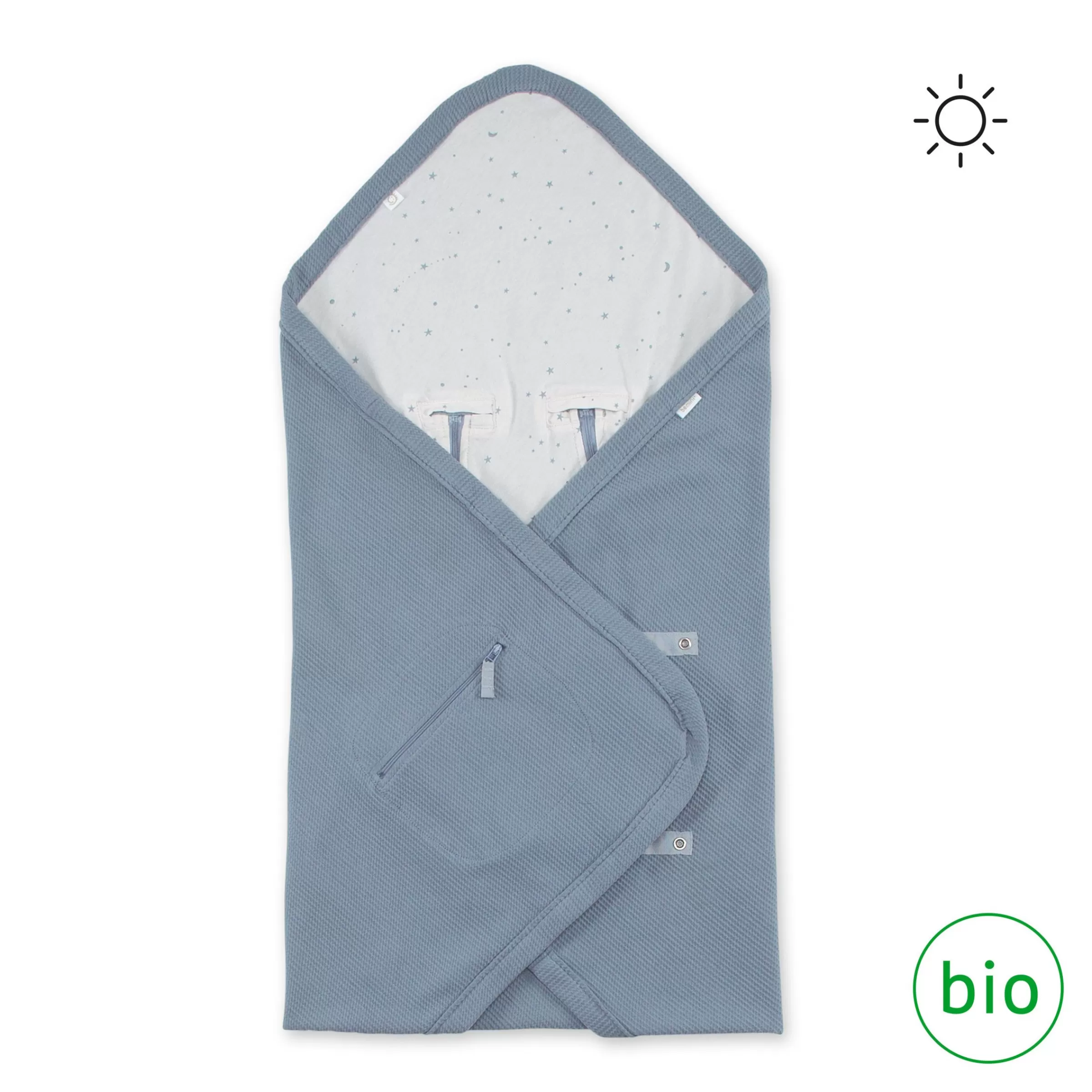 BEMINI Biside Waffle Bio + Jersey 0-12M Wafle Stone Discount