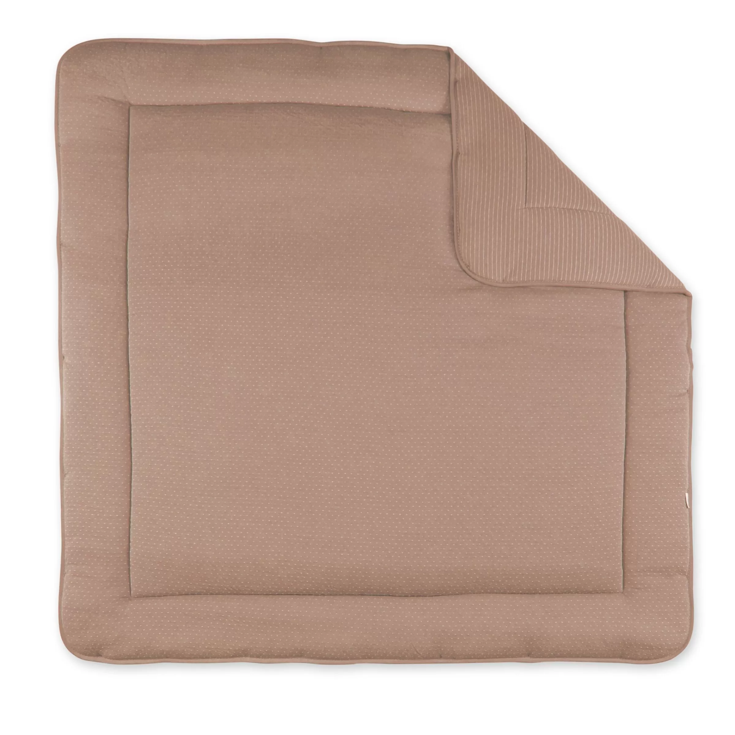 BEMINI Combo Krabbeldecke Und Nestchen Pady Twin Jersey 100X100Cm Dunes Stripe Muffin Discount