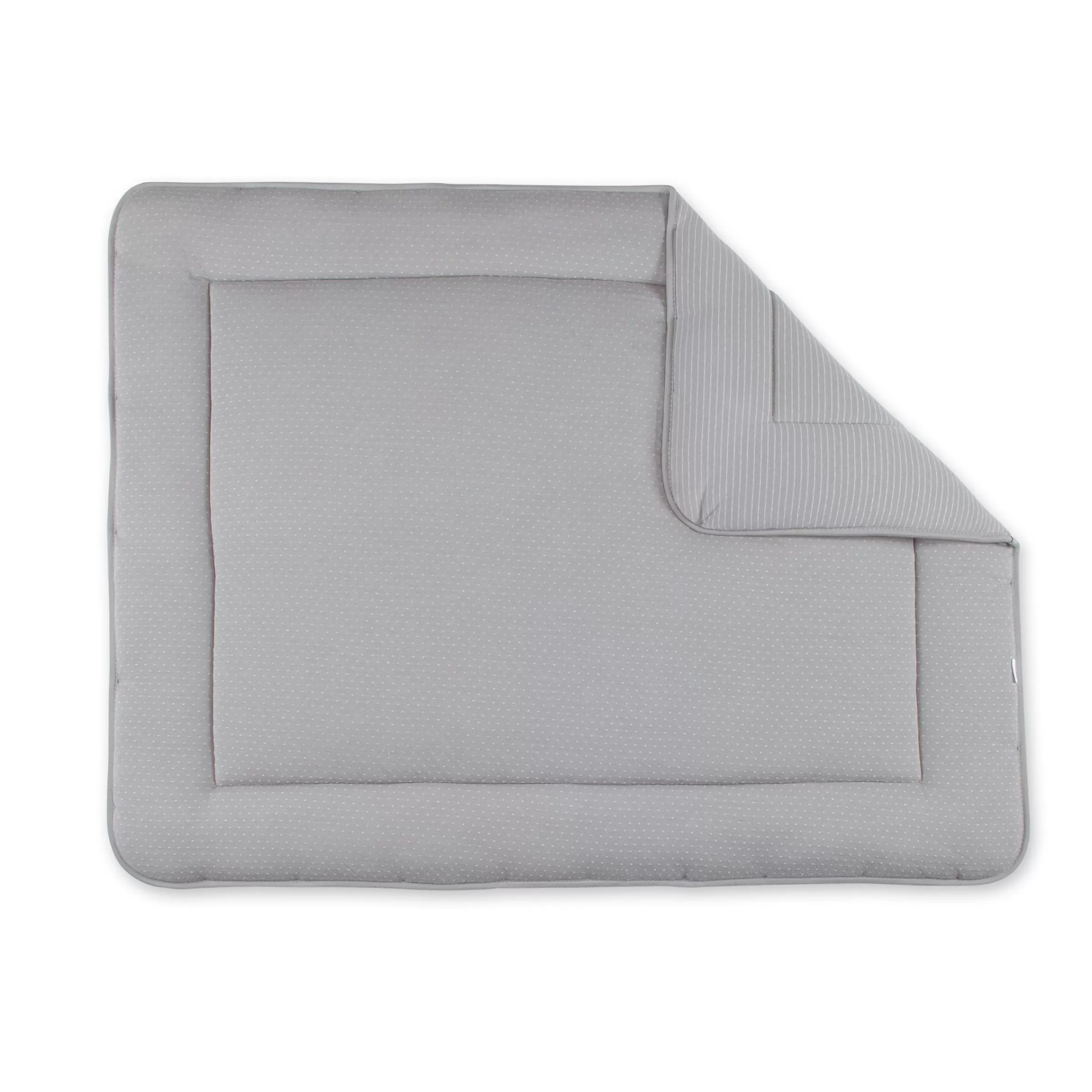 BEMINI Combo Krabbeldecke Und Nestchen Pady Twin Jersey 75X95Cm Dunes Stripe Shadow Store