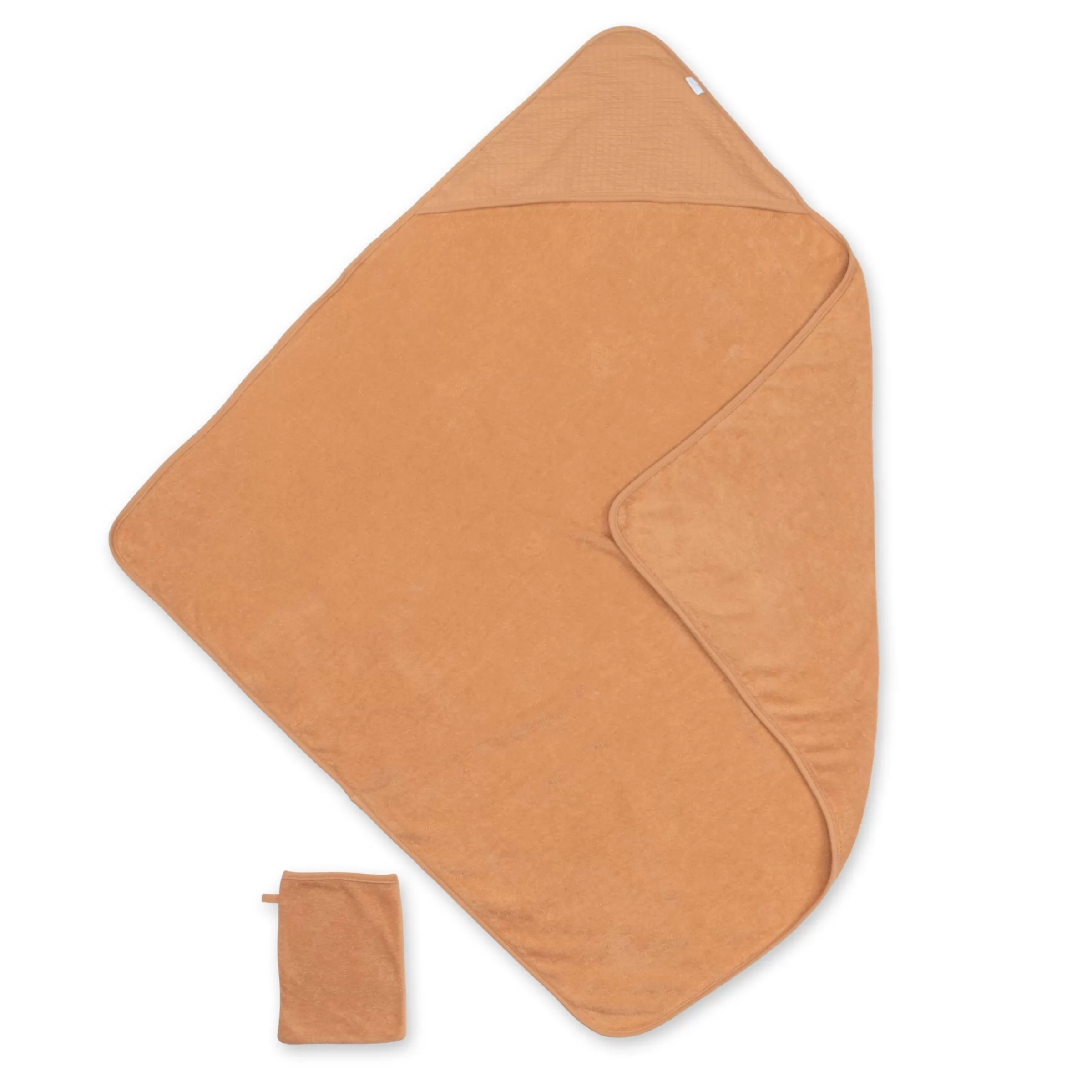 BEMINI Kapuzenbadetuch Terry 90X90Cm Cadum Biscuit Cheap