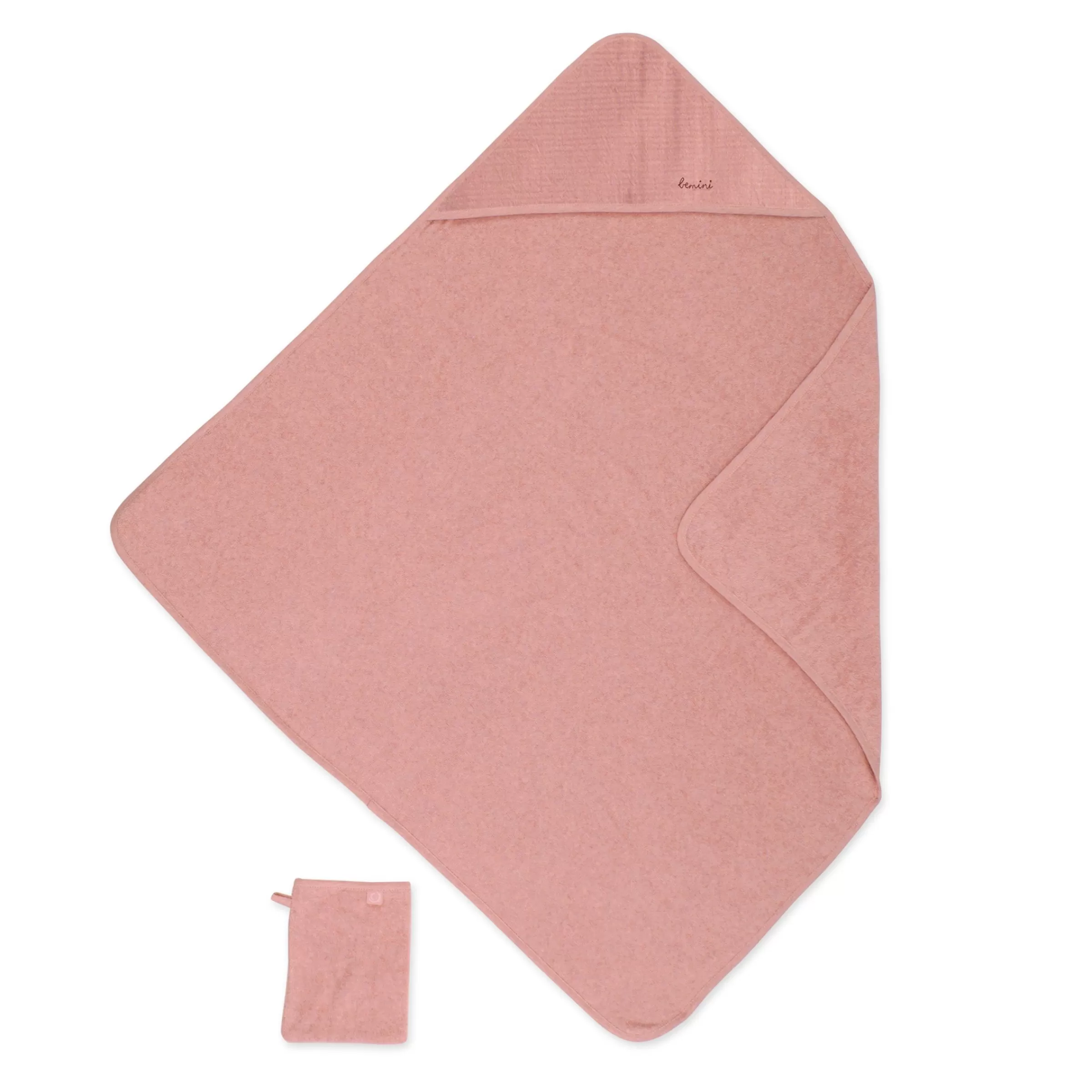 BEMINI Kapuzenbadetuch Terry 90X90Cm Cadum Bambi New