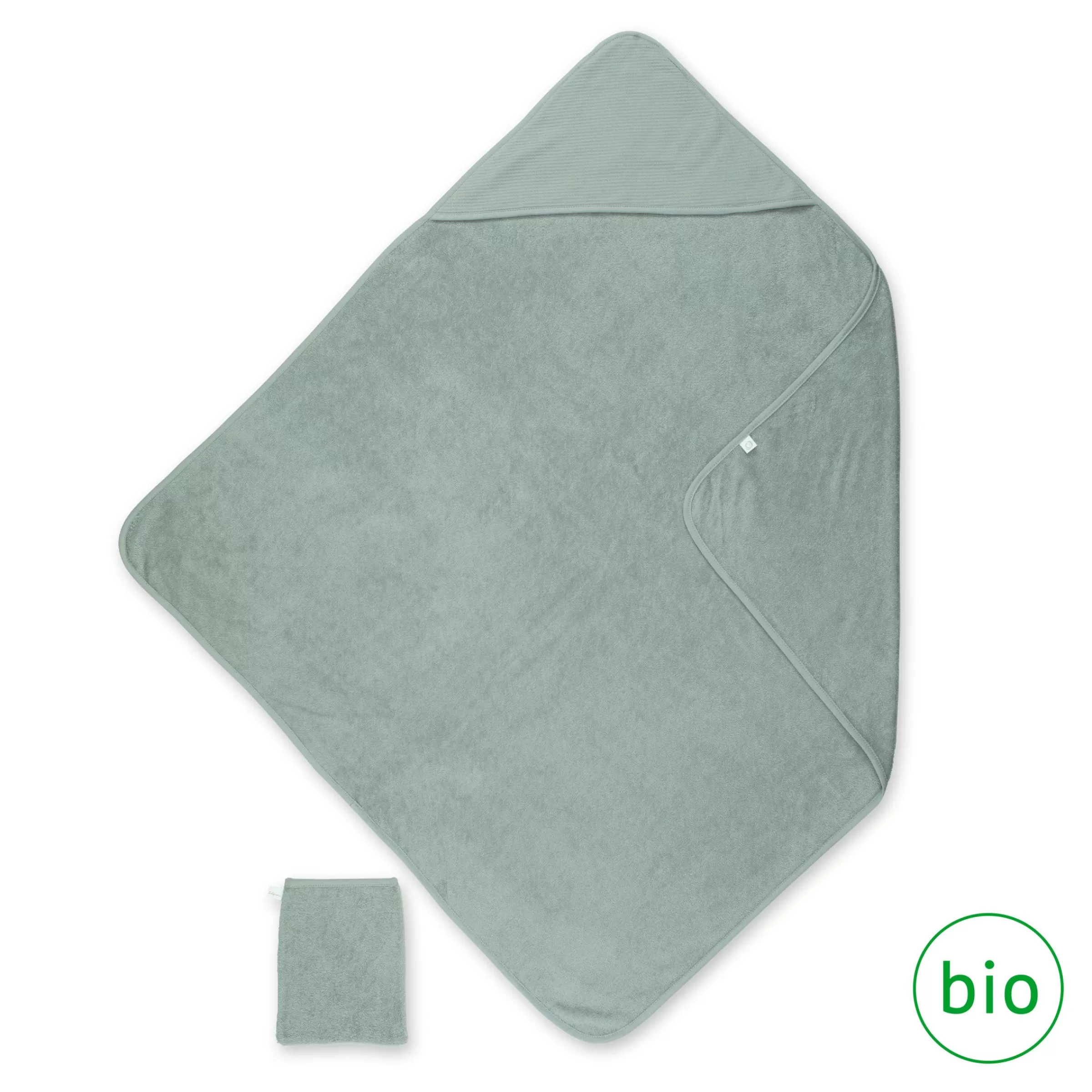BEMINI Kapuzenbadetuch Terry Bio 90X90Cm Wafle Lunar Sale