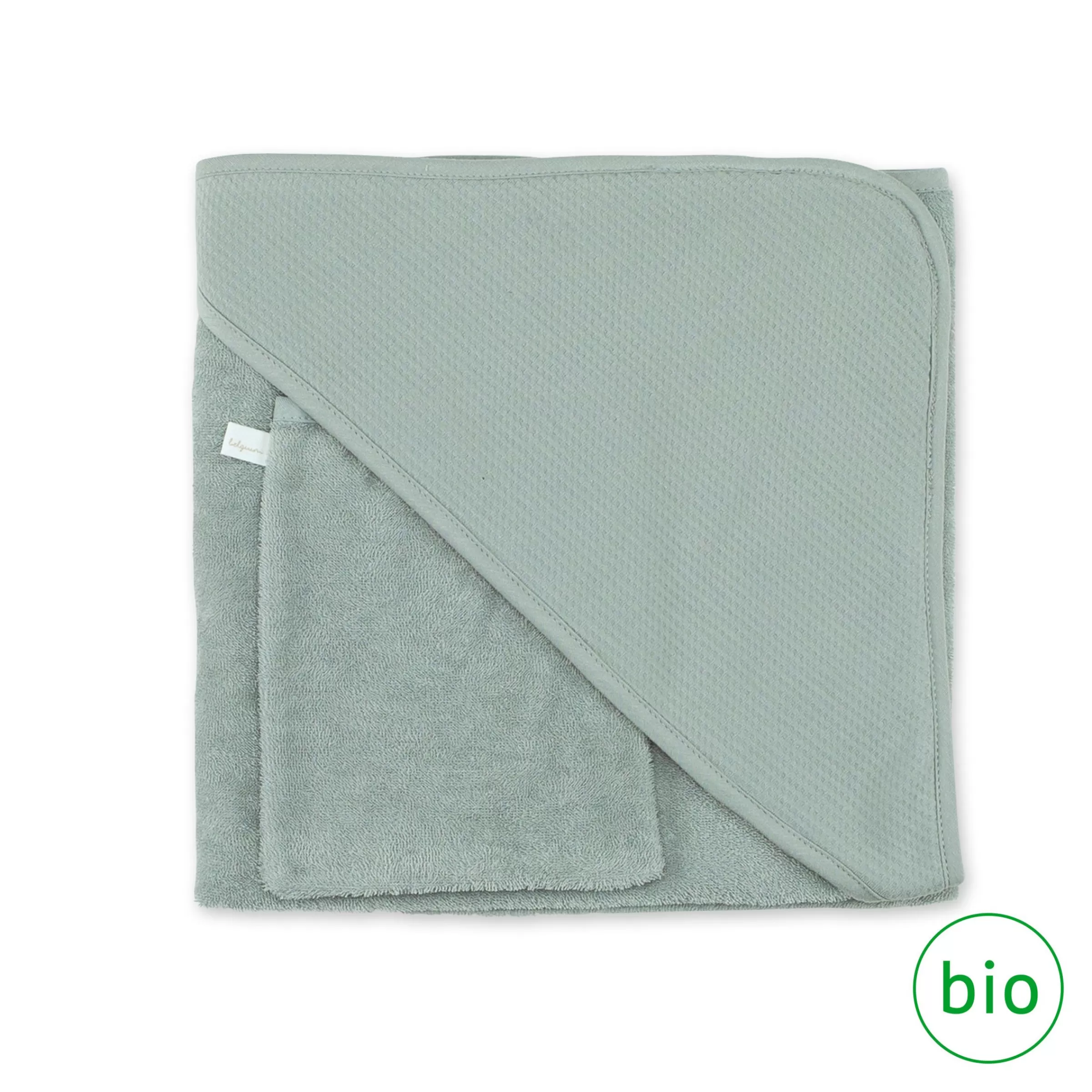 BEMINI Kapuzenbadetuch Terry Bio 90X90Cm Wafle Lunar Sale