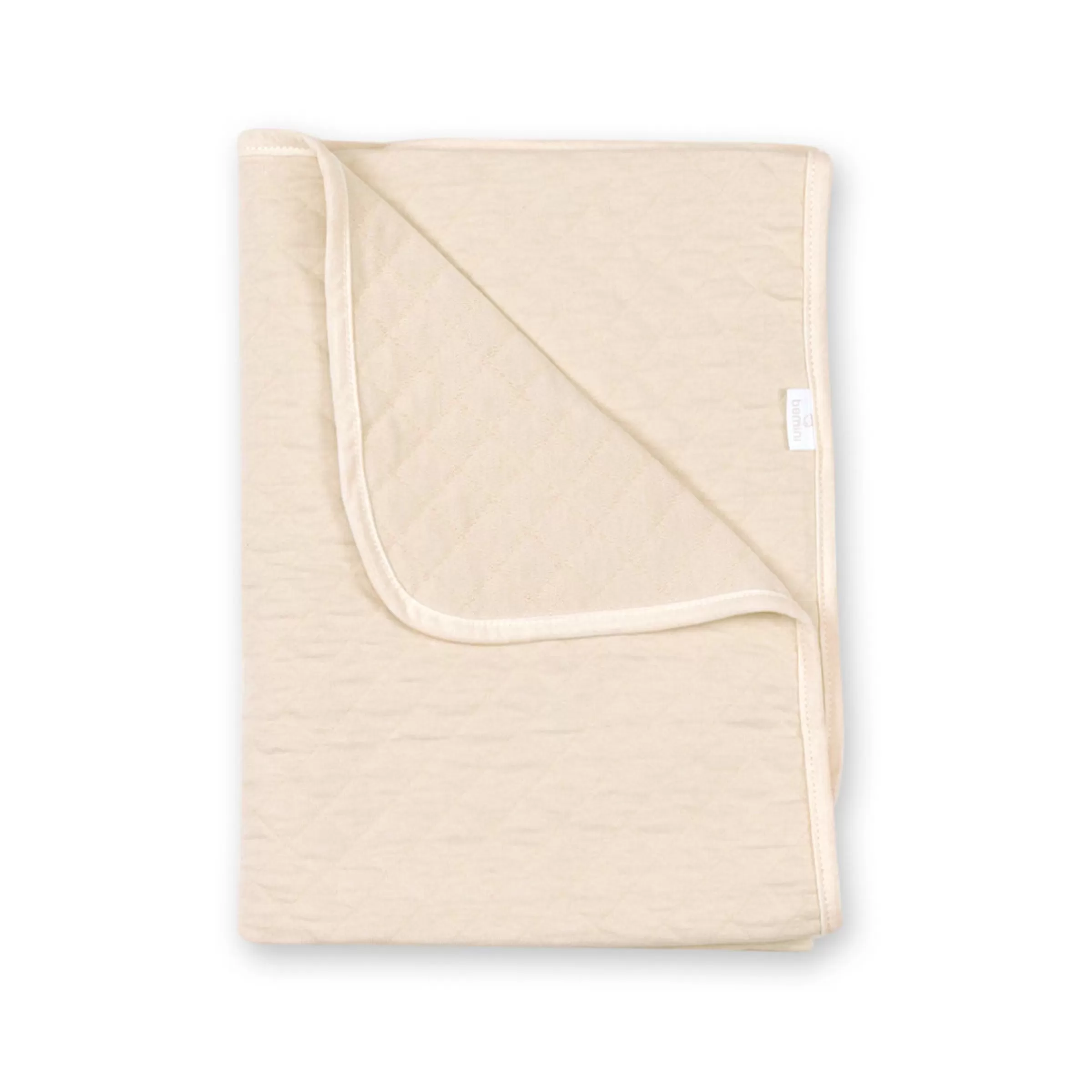 BEMINI Kuscheldecke Pady Quilted Jersey 75X100Cm Quilt Tog 1.5 Cream Clearance
