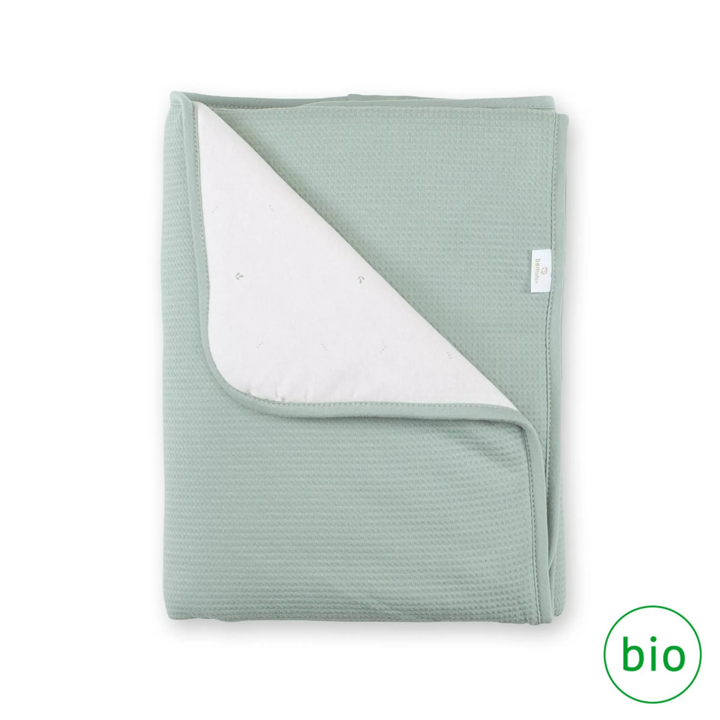 BEMINI Kuscheldecke Pady Waffle + Jersey Bio 75X100Cm Wafle Tog 3 Lunar Best