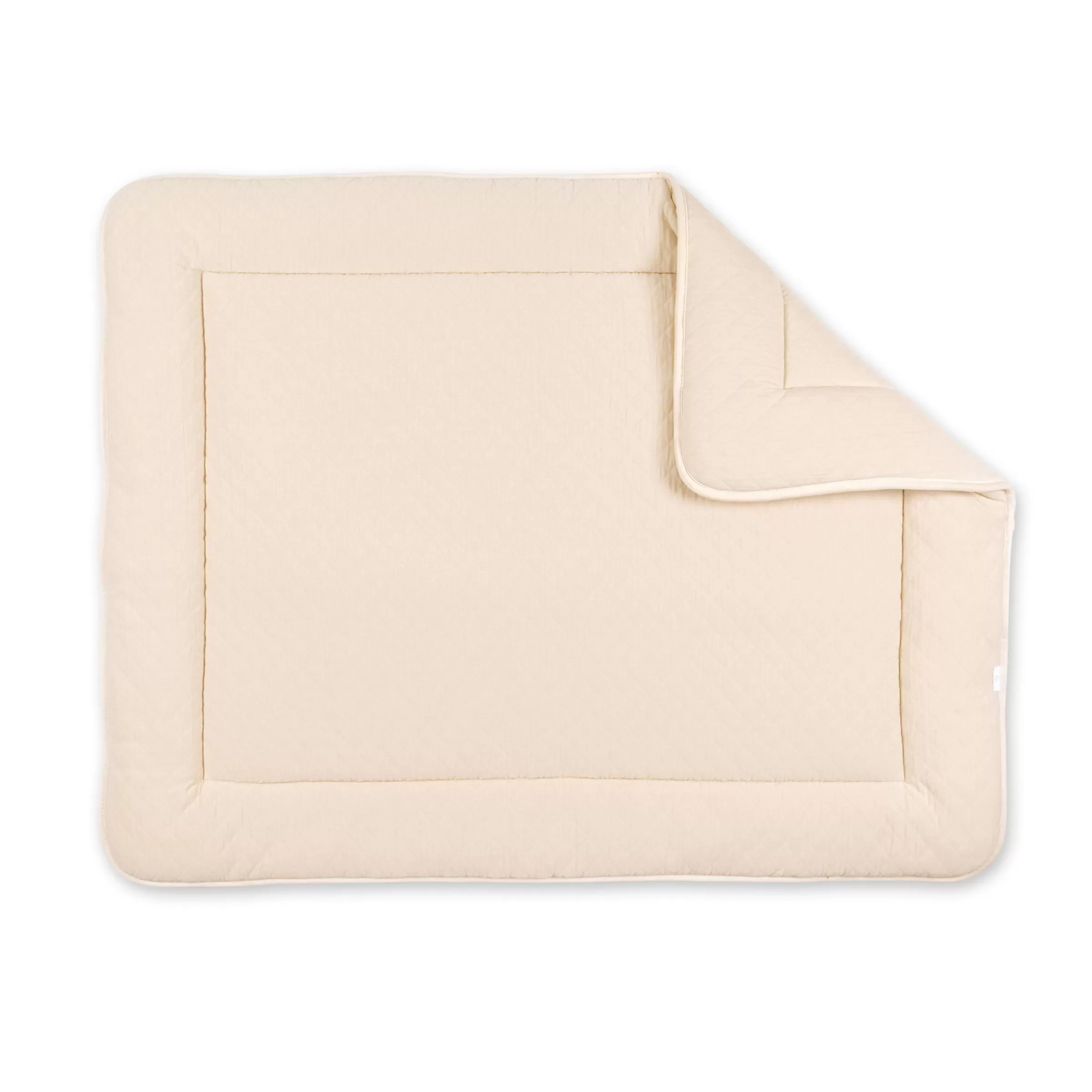 BEMINI Laufstalleinlage Krabbeldecke Pady Quilted 75X95Cm Quilt Cream Outlet
