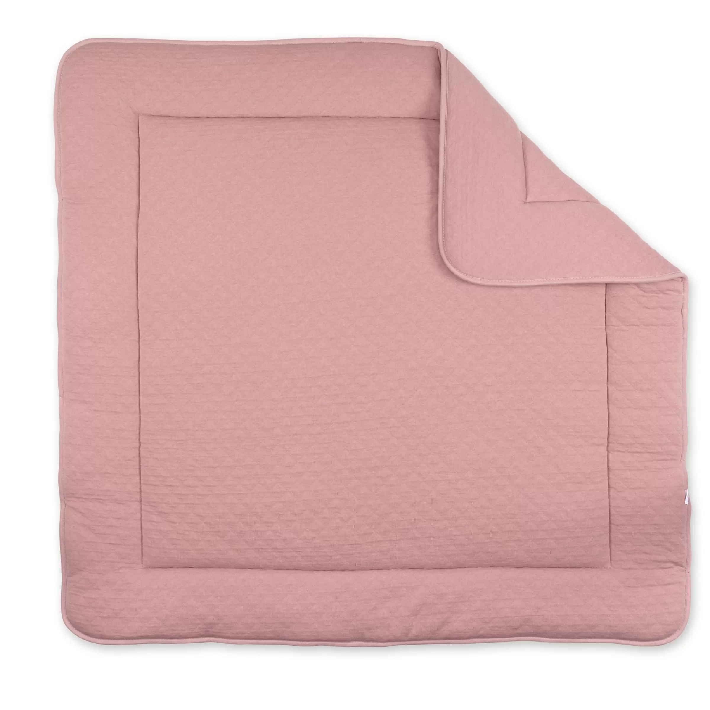 BEMINI Laufstalleinlage Krabbeldecke Pady Quilted Jersey 100X100Cm Quilt Vintage Sale