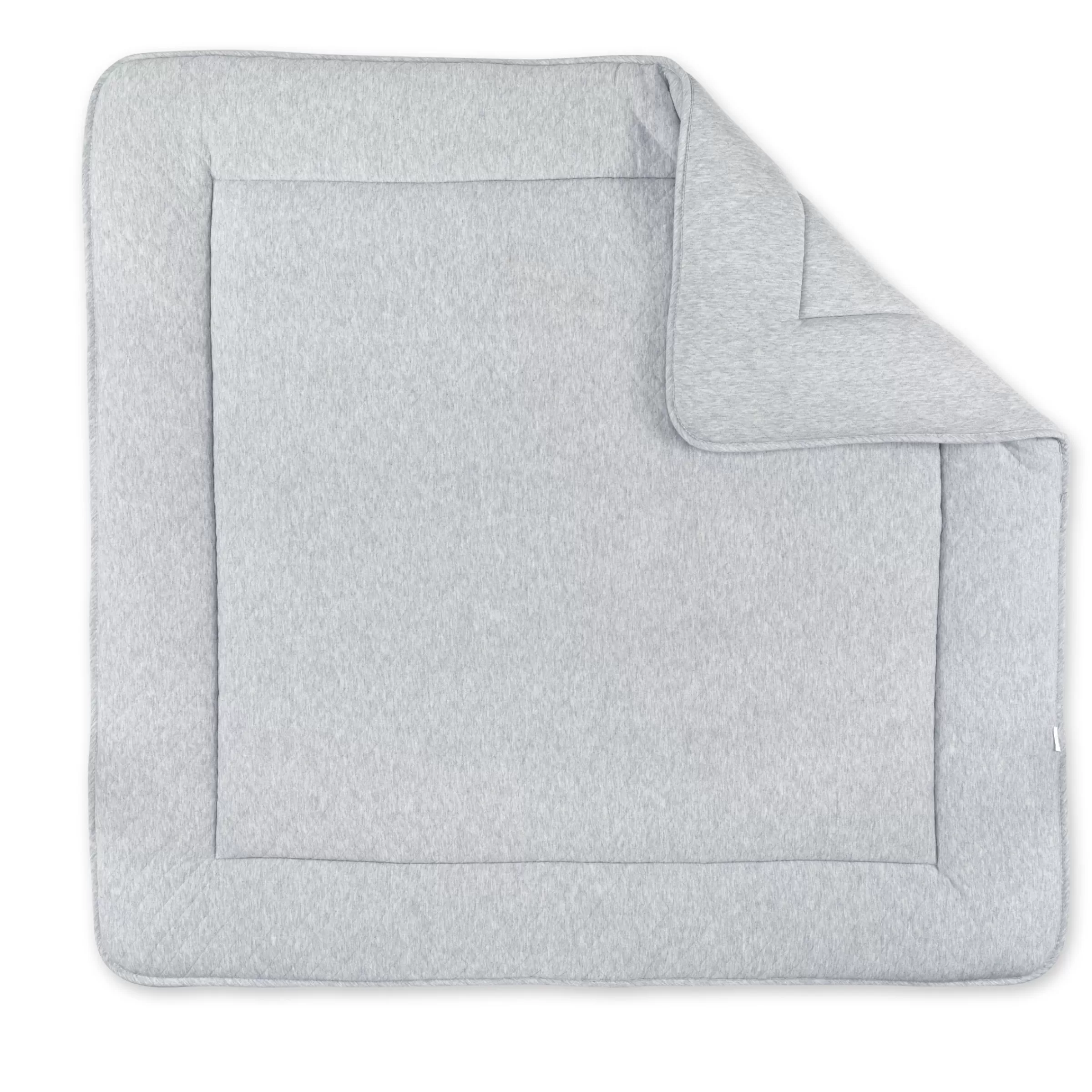 BEMINI Laufstalleinlage Krabbeldecke Pady Quilted Jersey 100X100Cm Quilt Mix Grey Outlet