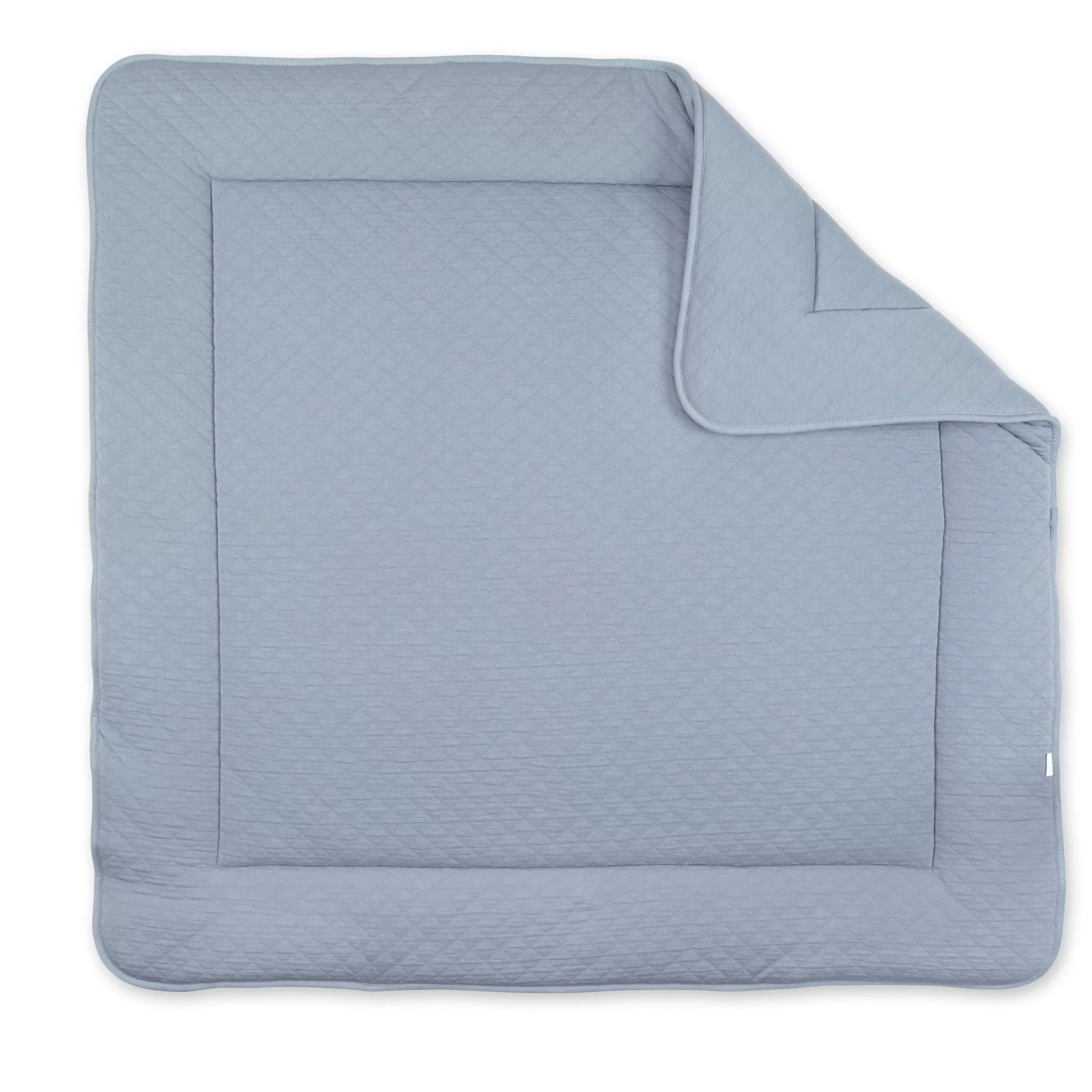 BEMINI Laufstalleinlage Krabbeldecke Pady Quilted Jersey 100X100Cm Quilt Stone Hot