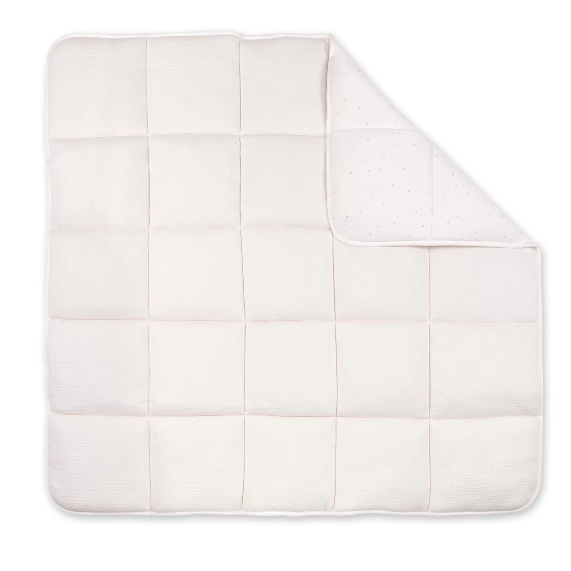 BEMINI Laufstalleinlage Krabbeldecke Pady Tetra Jersey + Jersey 100X100Cm Cadum Pudding Discount