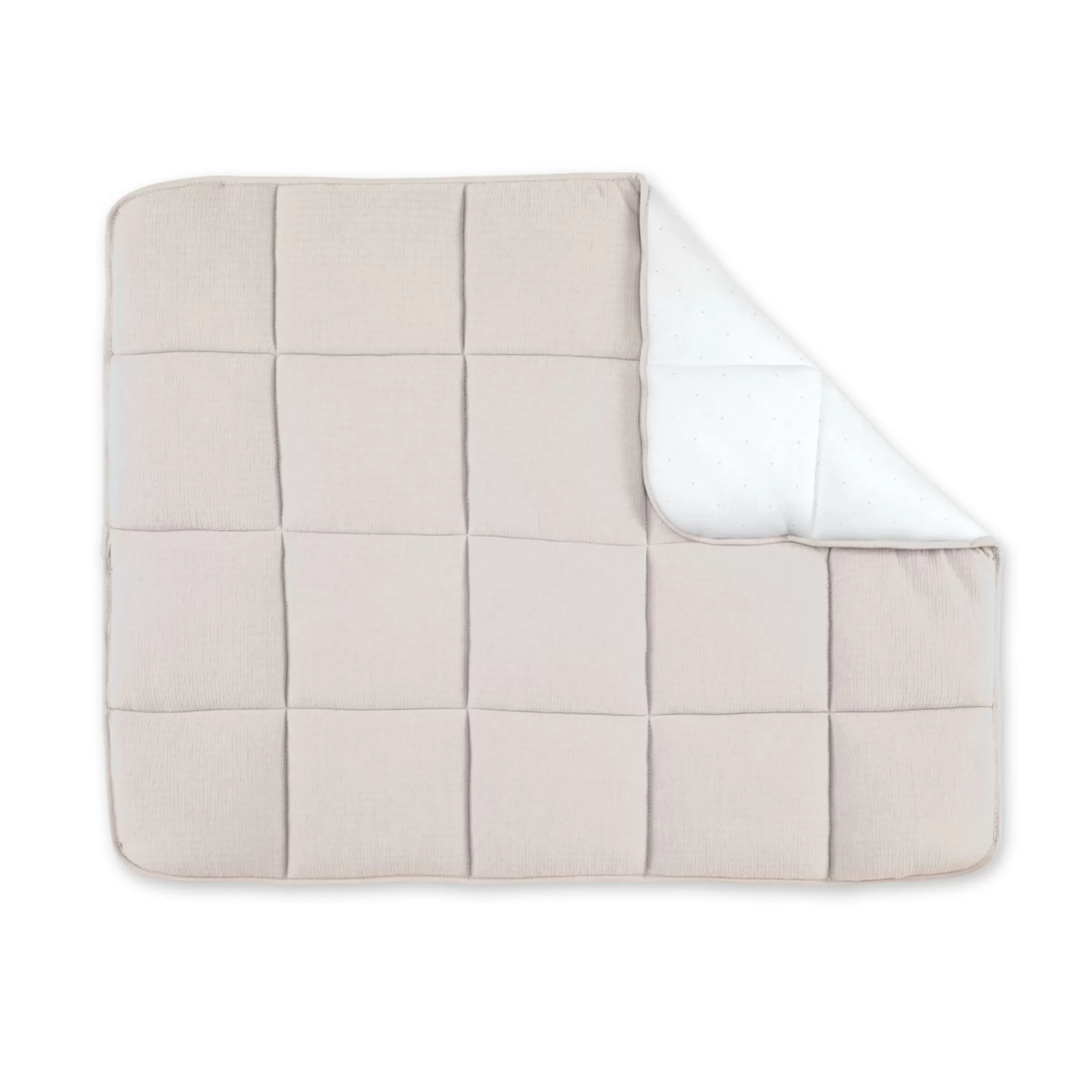 BEMINI Laufstalleinlage Krabbeldecke Pady Tetra Jersey + Jersey 75X95Cm Cadum Sand Cheap
