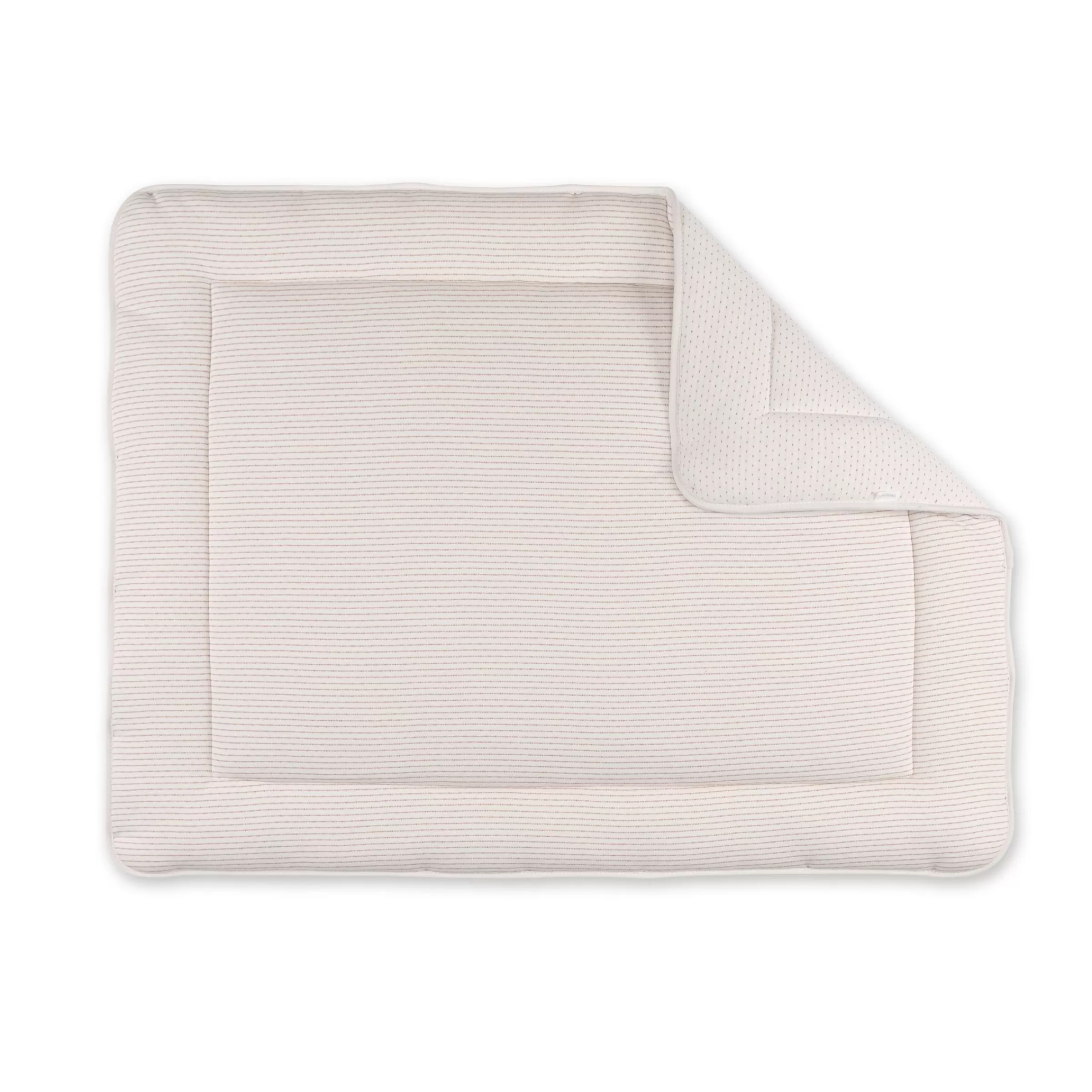BEMINI Laufstalleinlage Krabbeldecke Pady Twin Jersey 75X95Cm Dunes Stripe Grege Flash Sale