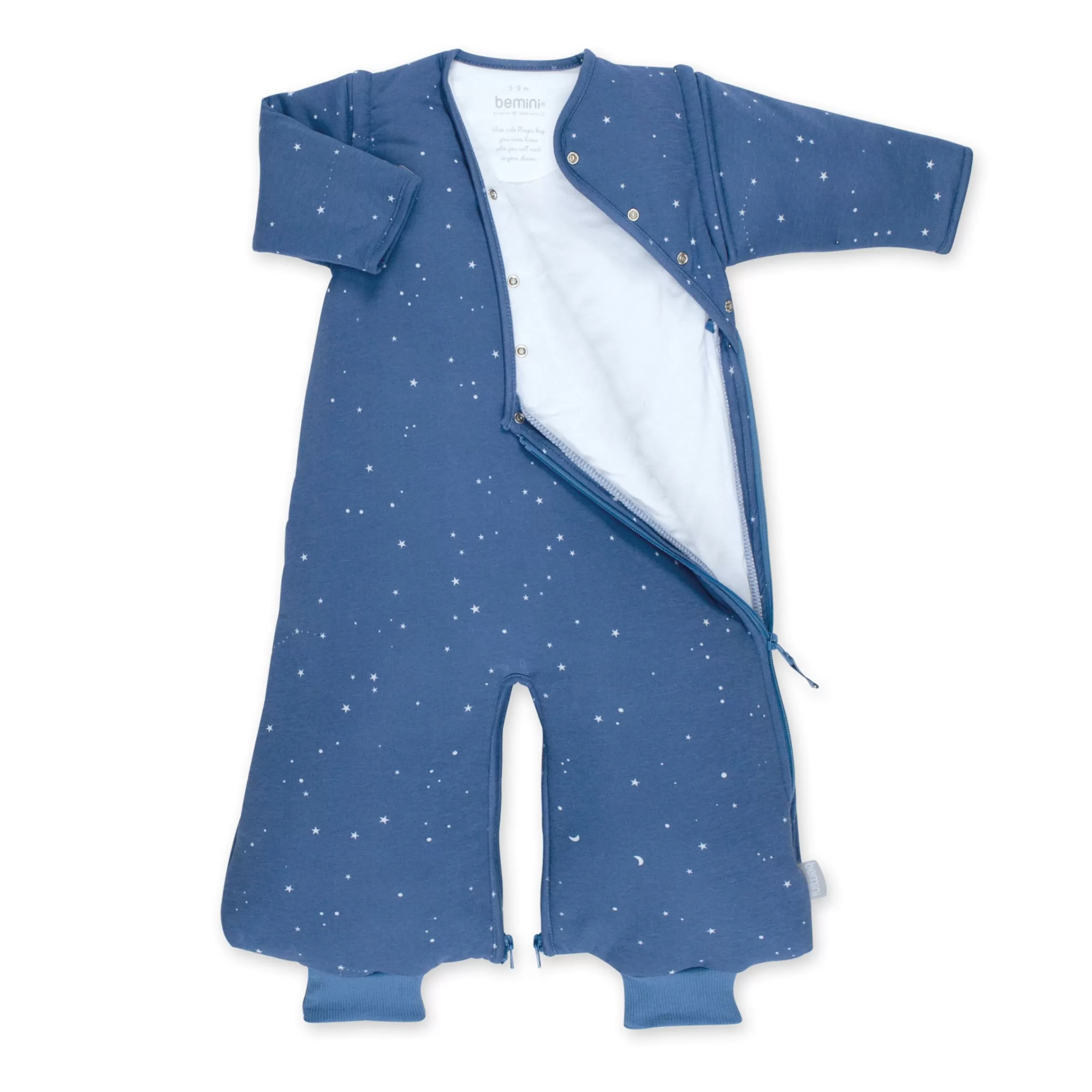 BEMINI Magic Bag Pady Jersey + Jersey 4-12M Stary Tog 3 Little Stars Print Shade Store