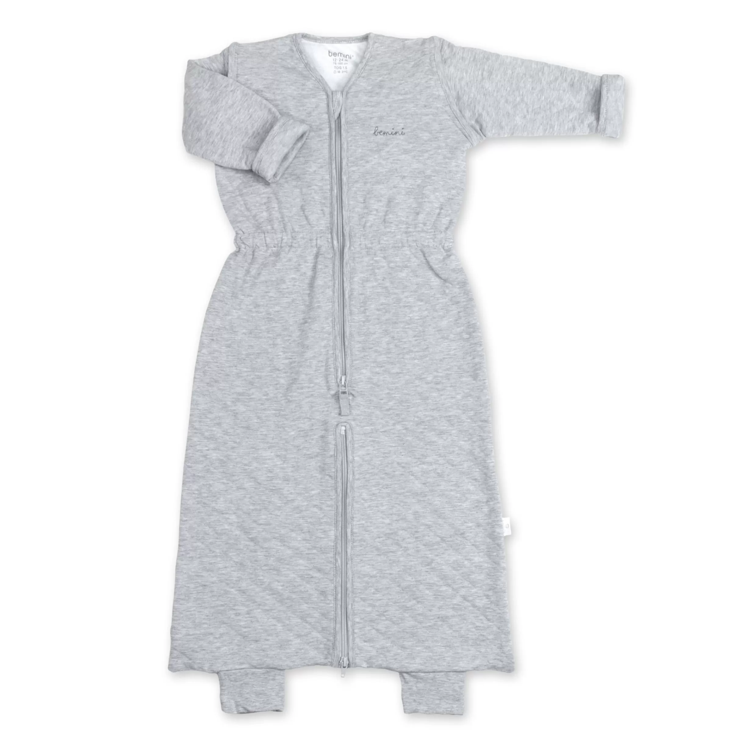 BEMINI Magic Bag Pady Quilted Jersey 12-24M Quilt Tog 1.5 Mix Grey Discount