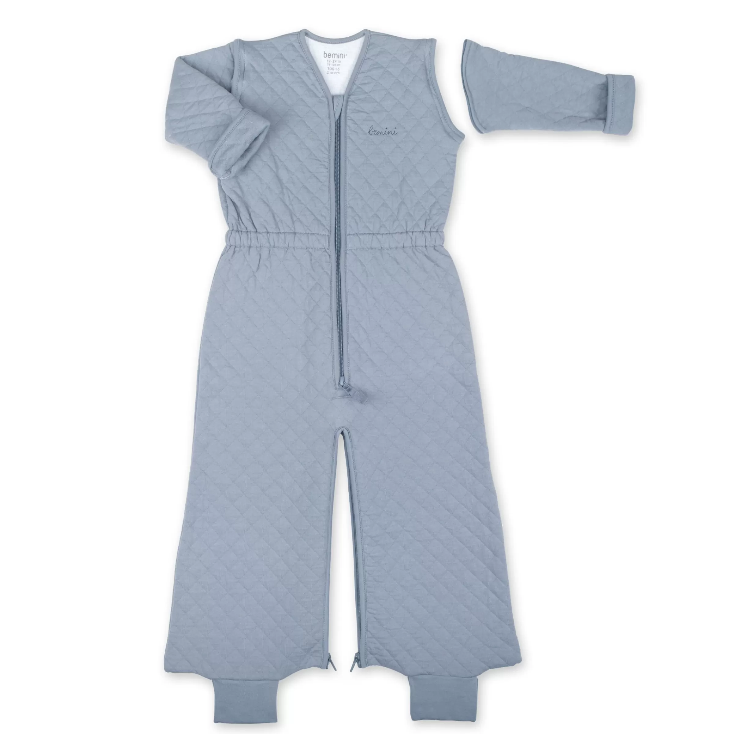 BEMINI Magic Bag Pady Quilted Jersey 12-24M Quilt Tog 1.5 Stone Online