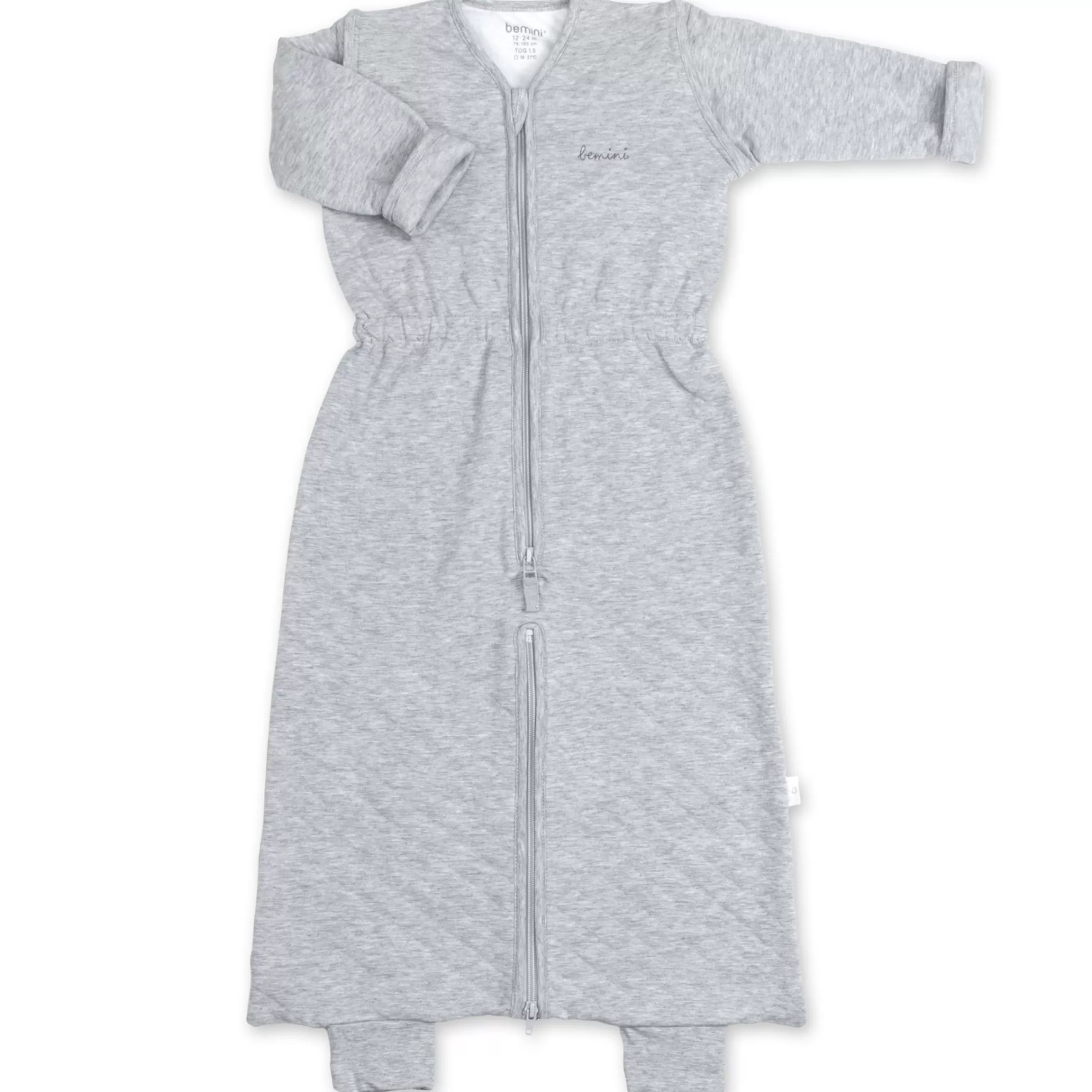 BEMINI Magic Bag Pady Quilted Jersey 24-36M Quilt Tog 1.5 Mix Grey Best