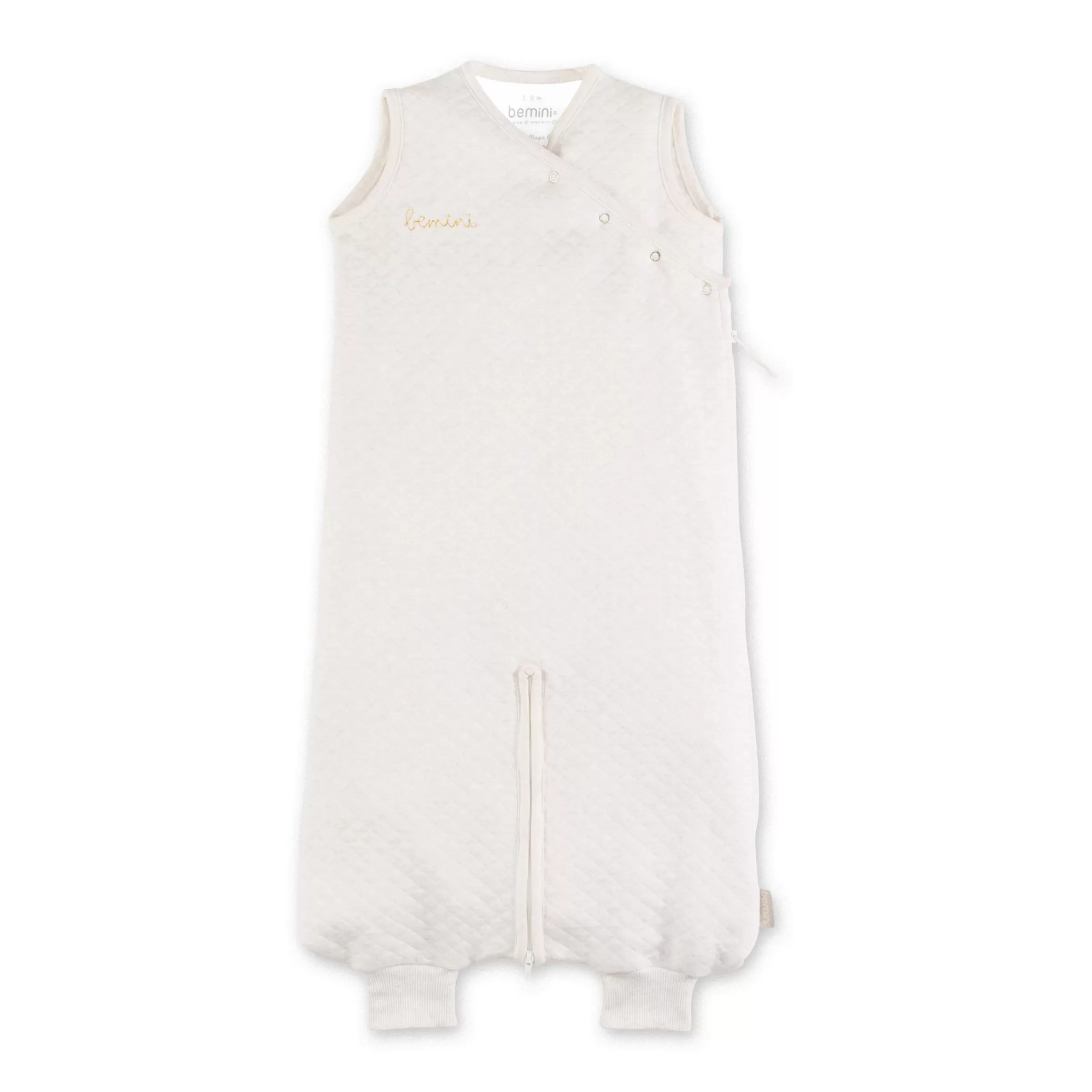 BEMINI Magic Bag Pady Quilted Jersey 4-12M Tog 1.5 Helles Beige Melange Store