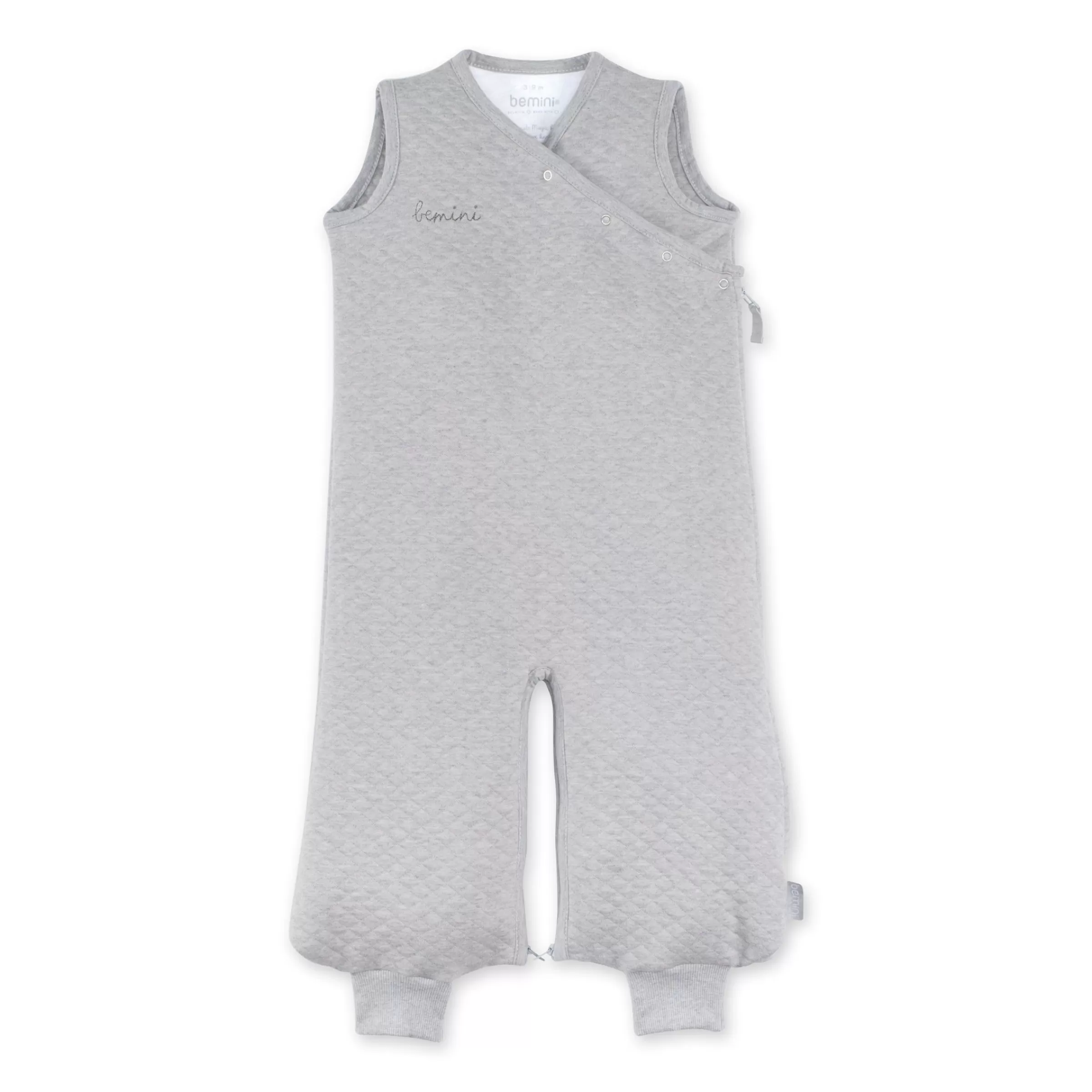 BEMINI Magic Bag Pady Quilted Jersey 4-12M Tog 1.5 Grey Mix Best Sale