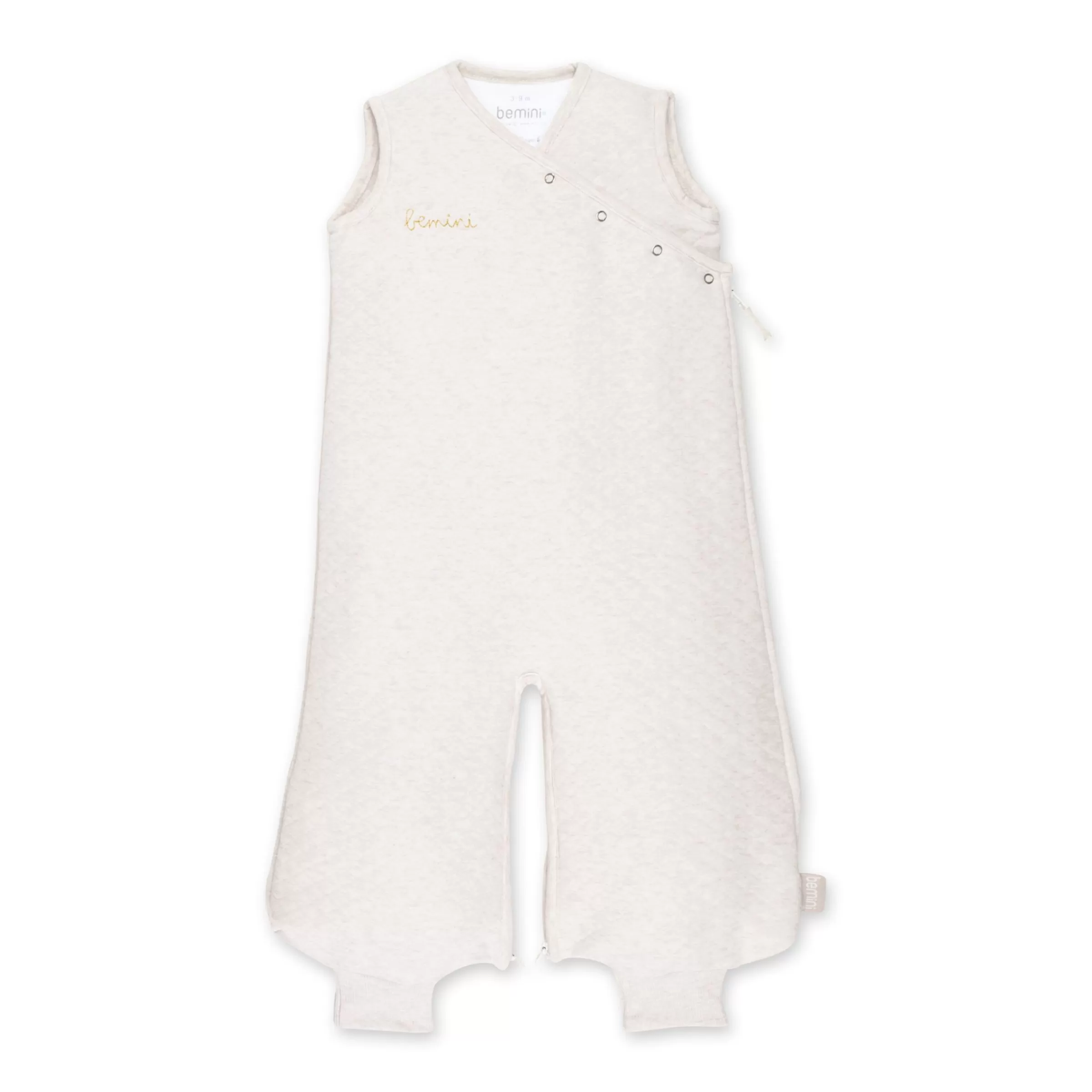 BEMINI Magic Bag Pady Quilted Jersey 4-12M Tog 1.5 Helles Beige Melange Store