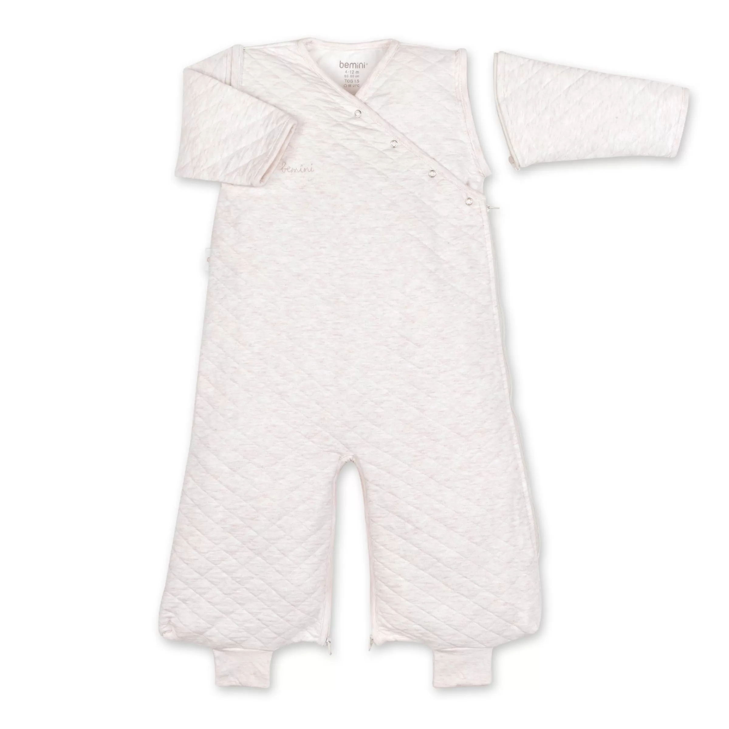 BEMINI Magic Bag Pady Quilted Jersey 4-12M Quilt Tog 1.5 Mix Tender New