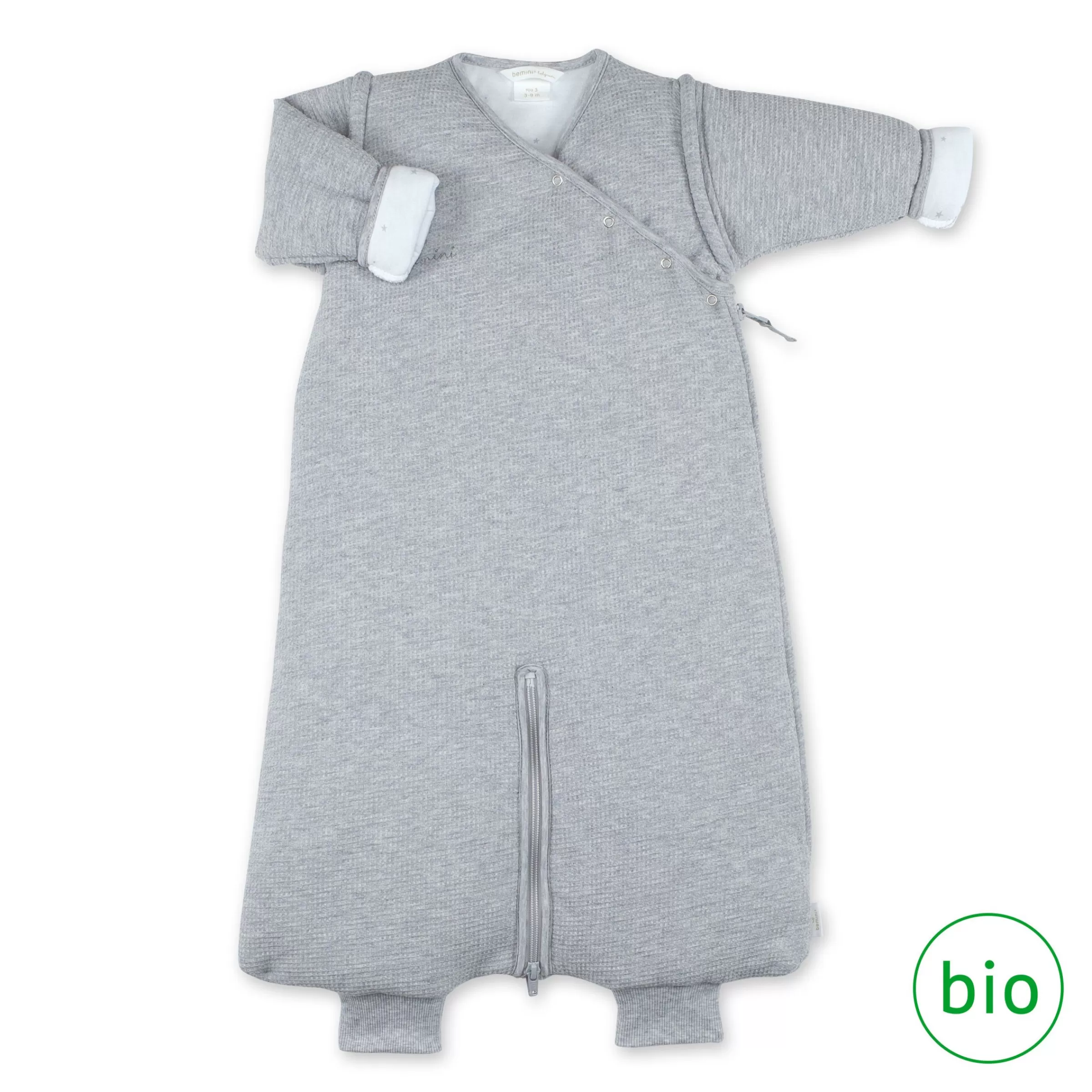 BEMINI Magic Bag Pady Waffle + Jersey 4-12M Wafle Tog 2.5 Mix Grey Shop