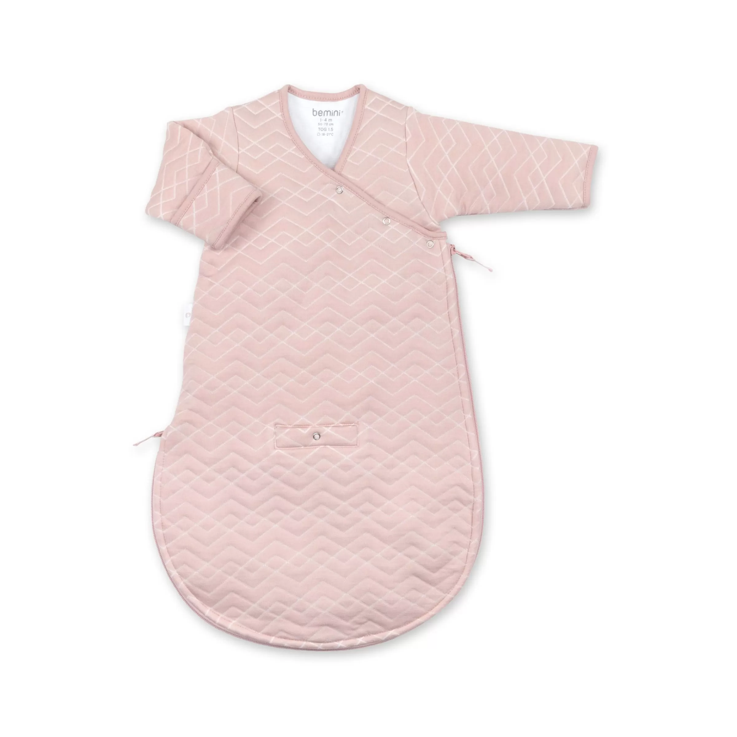 BEMINI Magic Bag Quilted Jersey 1-4M Osaka Tog 1.5 Blush Discount