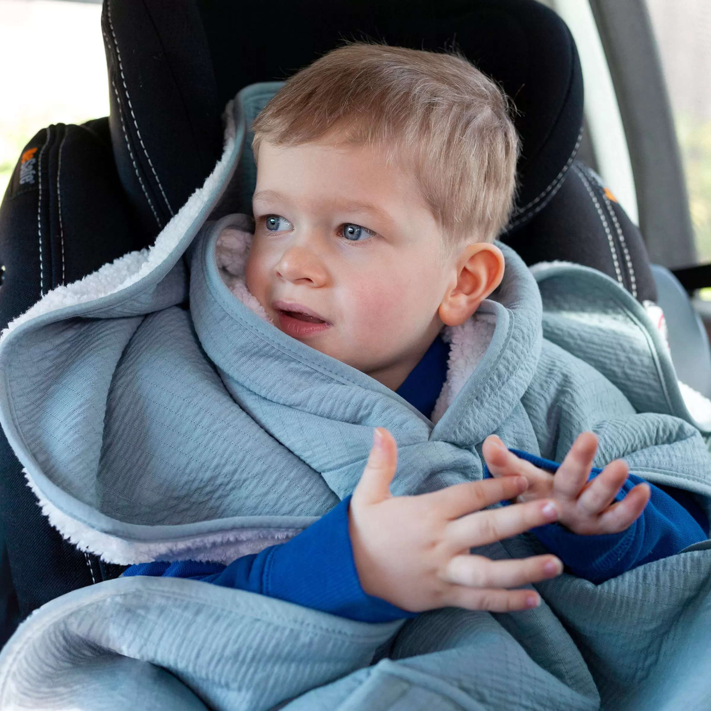 BEMINI Reiseponcho Tetra Jersey + Teddy 9-36M Cadum Wonder Online